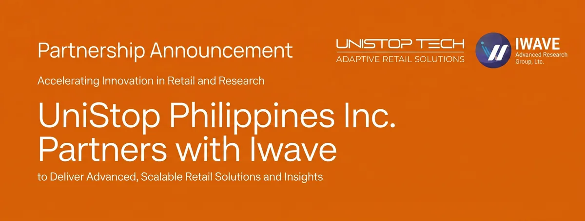 Partnership announcement: UniStop Philippines Inc. partners with IWAVE
